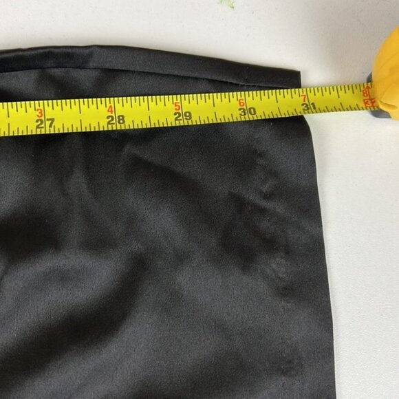 NWT SEN Dramatic Black Tunic Asymetric Dress side Medium - Picture 2 of 11